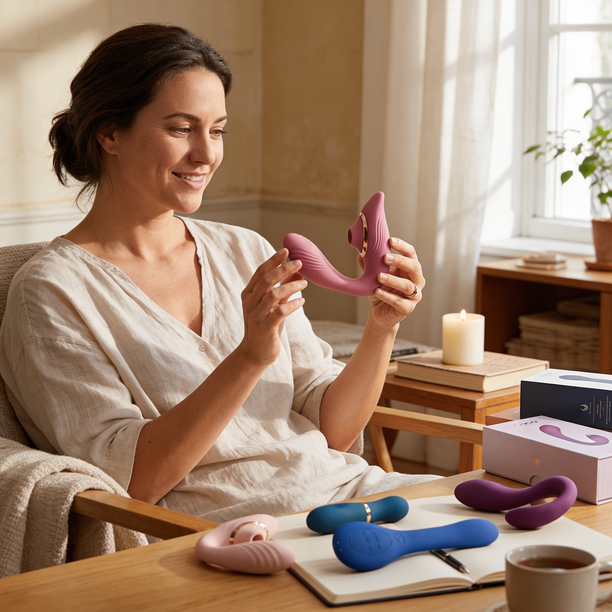 Sandrine Freny teste les stimulateurs clitoridiens
